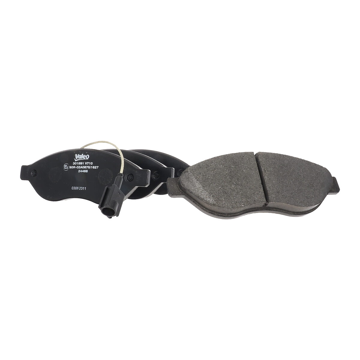 Jeu de 4 plaquettes de frein VALEO ref. 301891